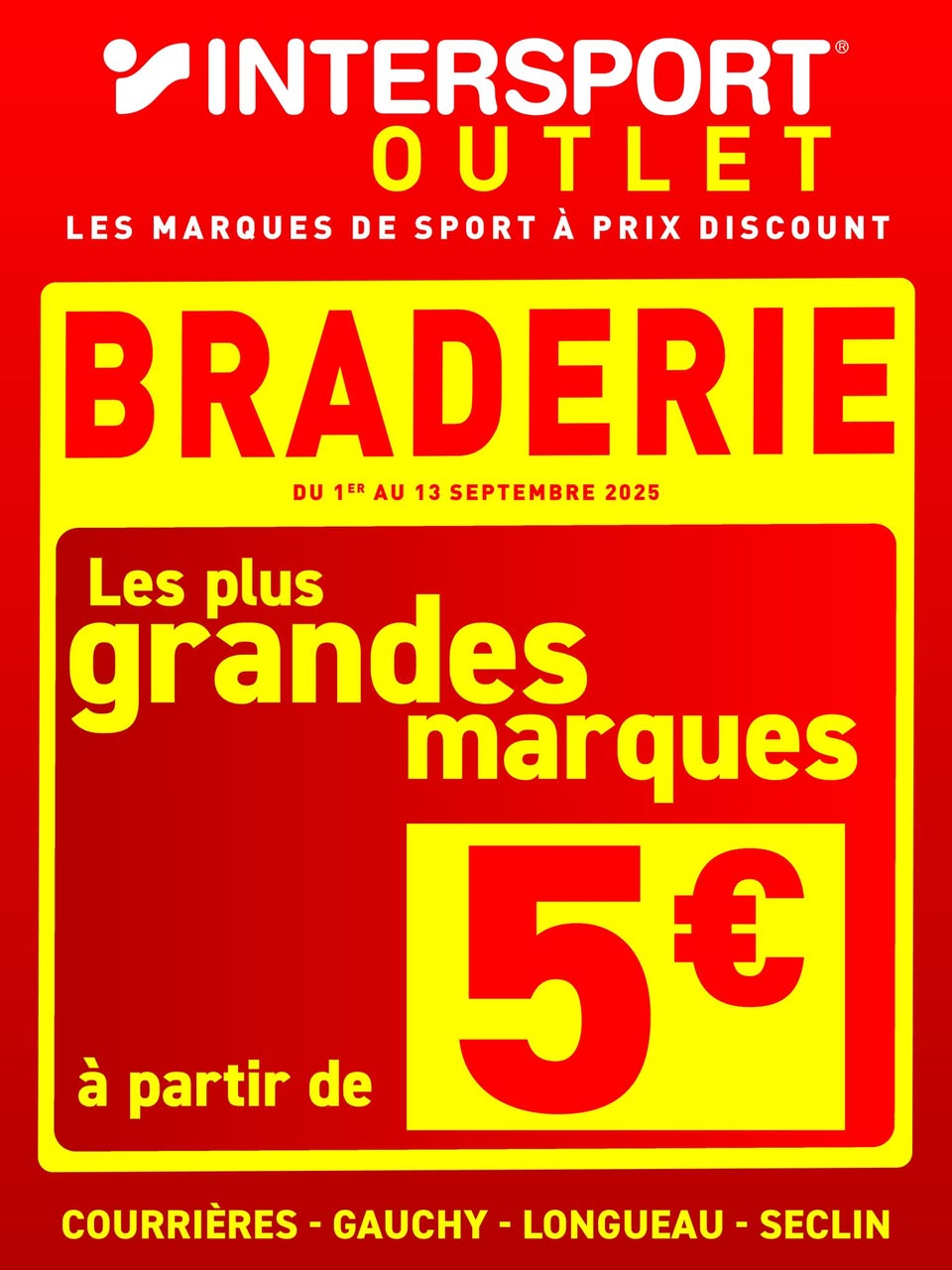 Intersport Outlet - Septembre 2025 