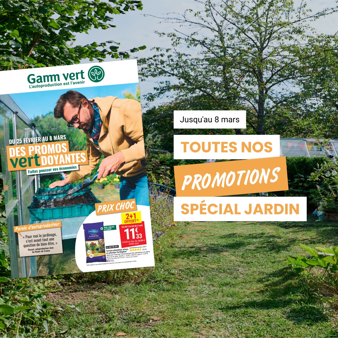 Gamm Vert - offre Mars 2026