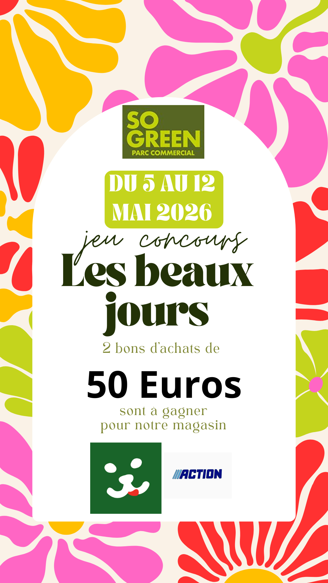 JEUX CONCOURS FACEBOOK les Beaux jours - Mai 26