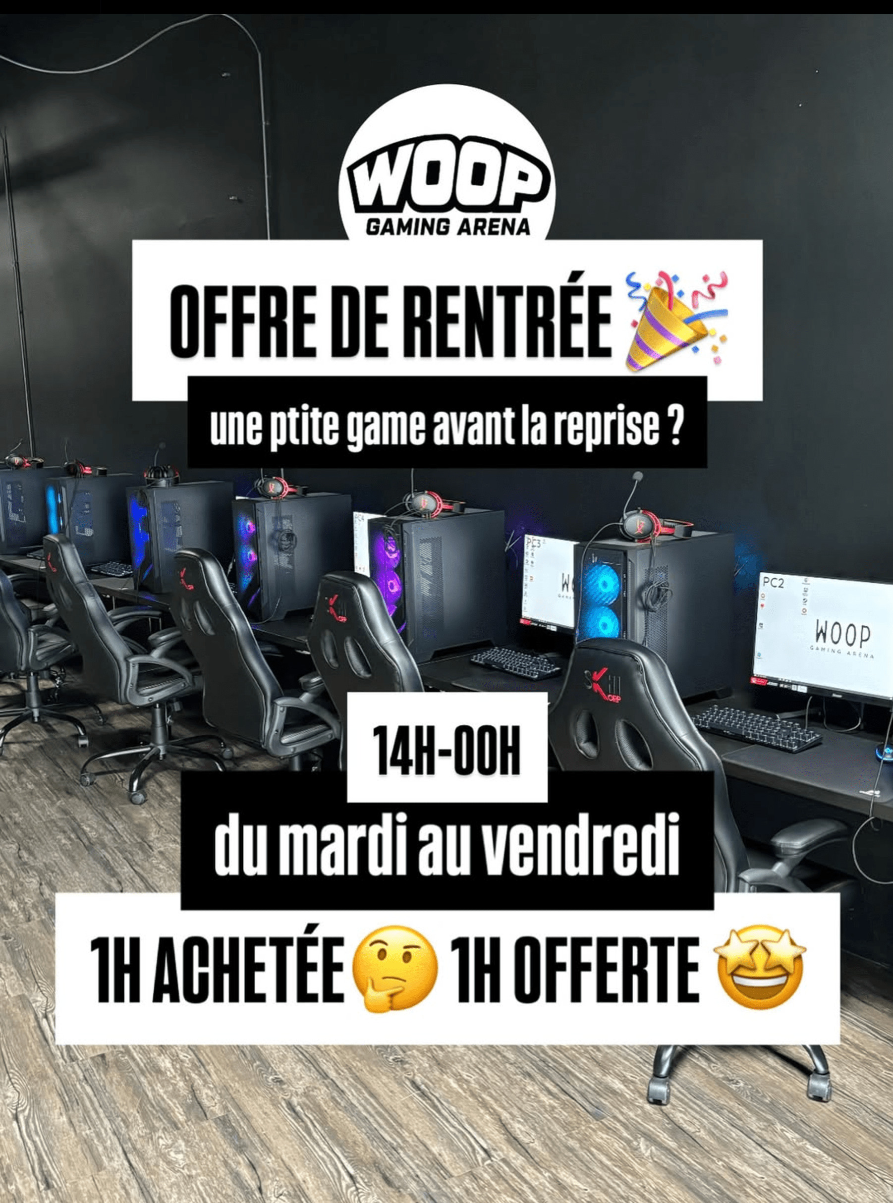 woop gaming - Septembre 2025